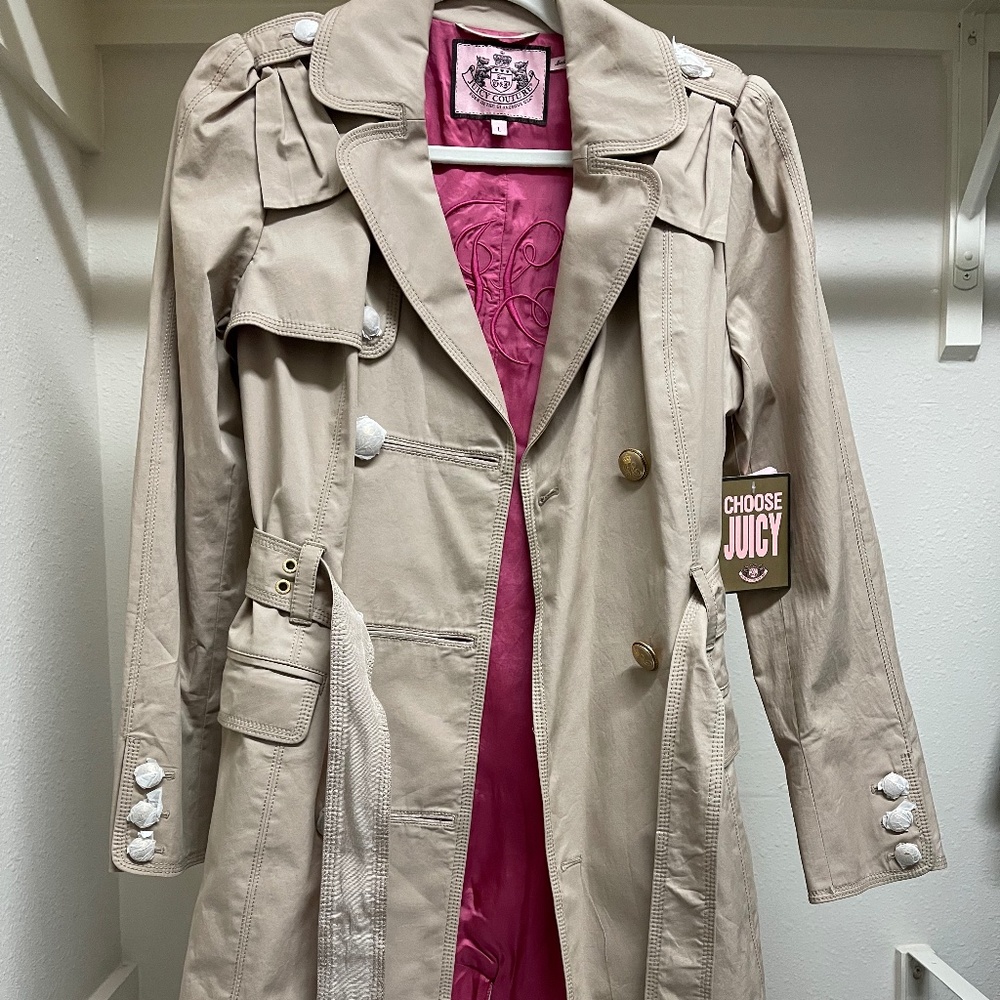 Juicy Cuture Trench Coat L